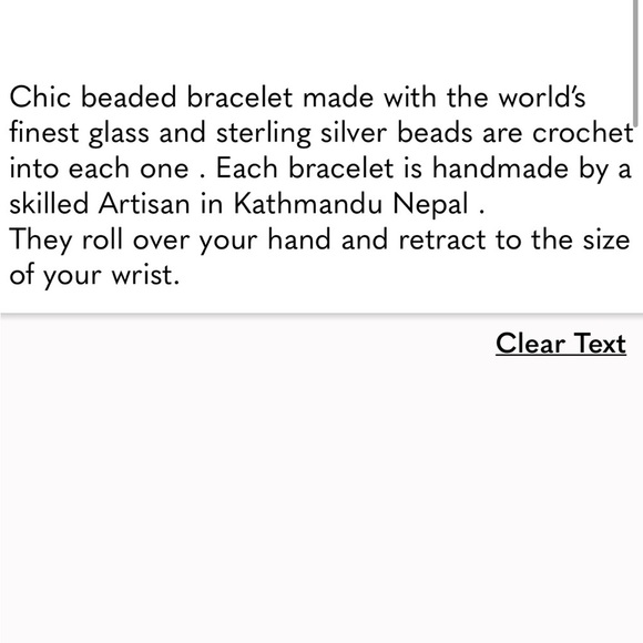 Honey Rose Sashka Glass beaded Bracelet - Picture 11 of 14